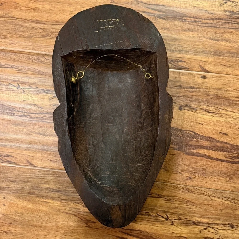 African Wooden Tribal Masks Set of 3